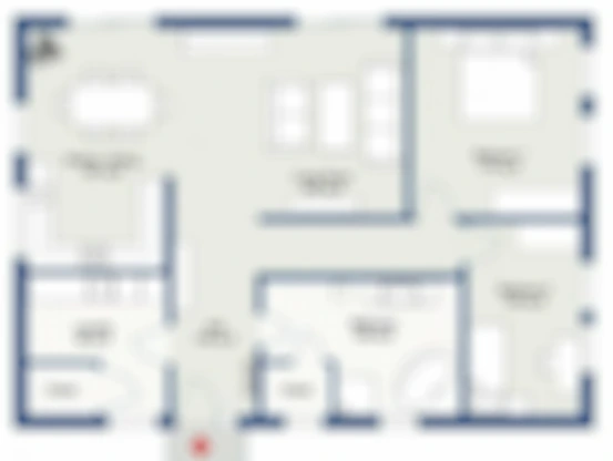 Krisala Avanti 2 BHK Floor Plan